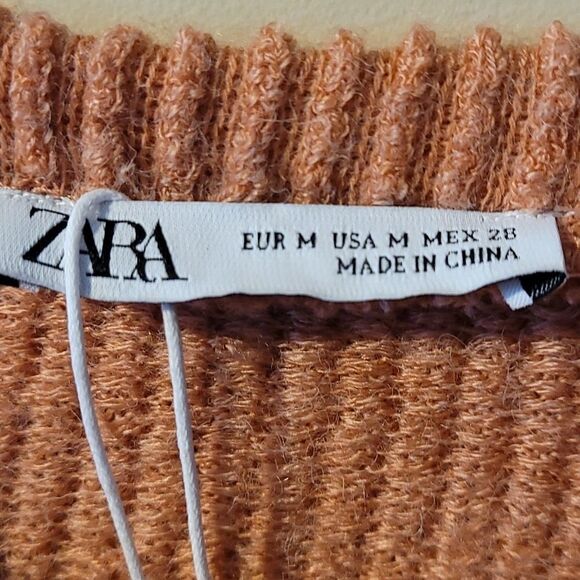 ZARA PEACHY COLORED 🍑 😍 TOP - Picture 3 of 5